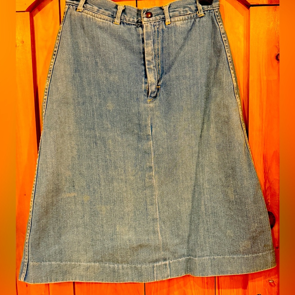 Vintage Sportswear International Denim Skirt
